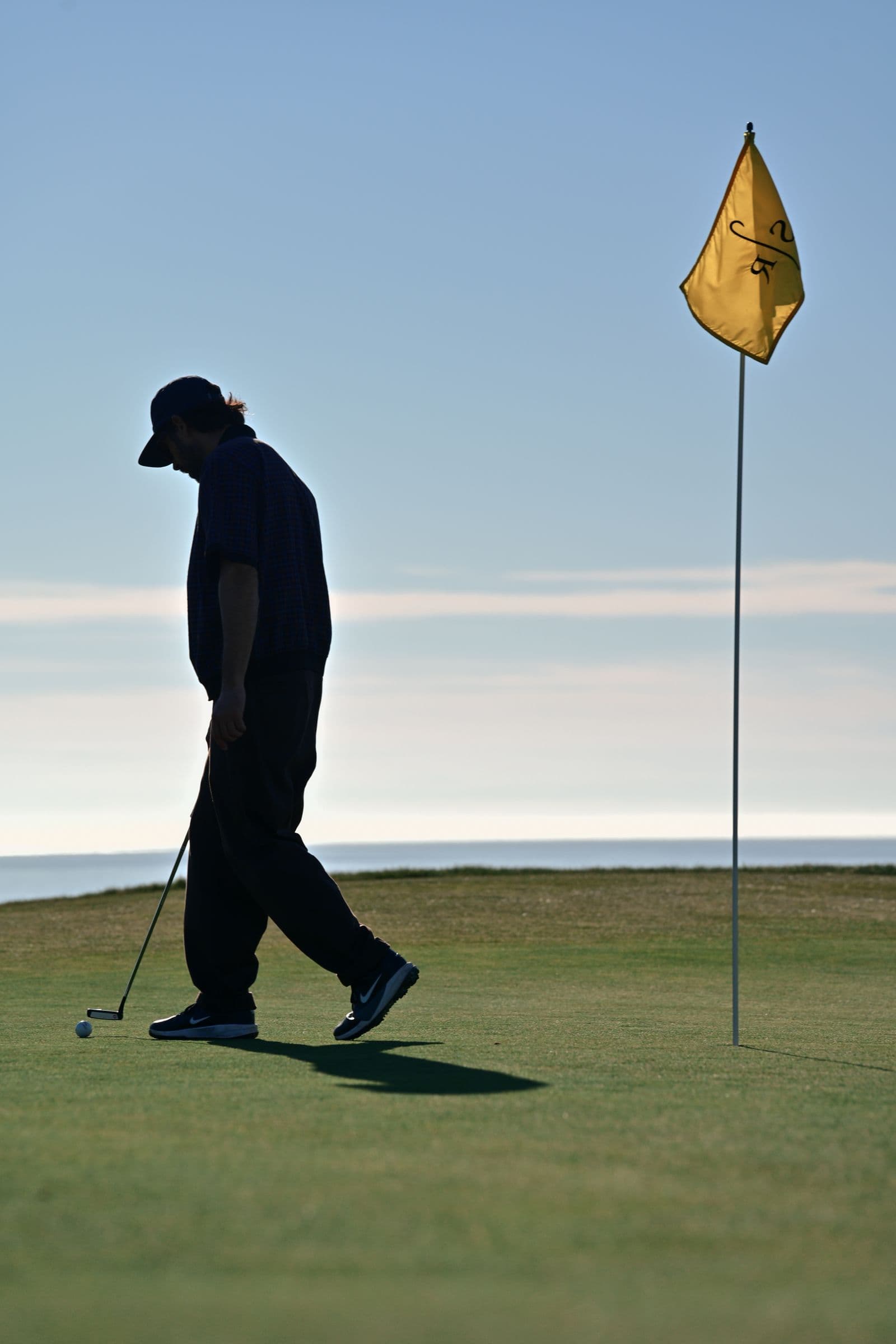 Illustrative golf course landscape