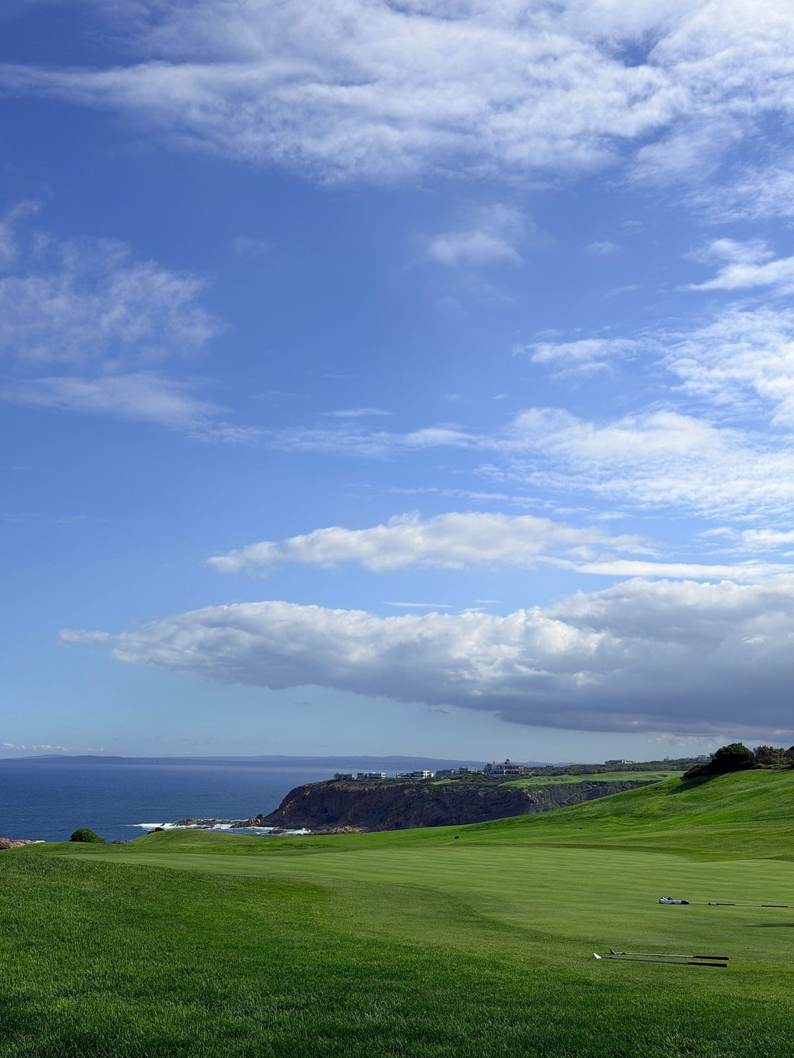 Illustrative golf course landscape