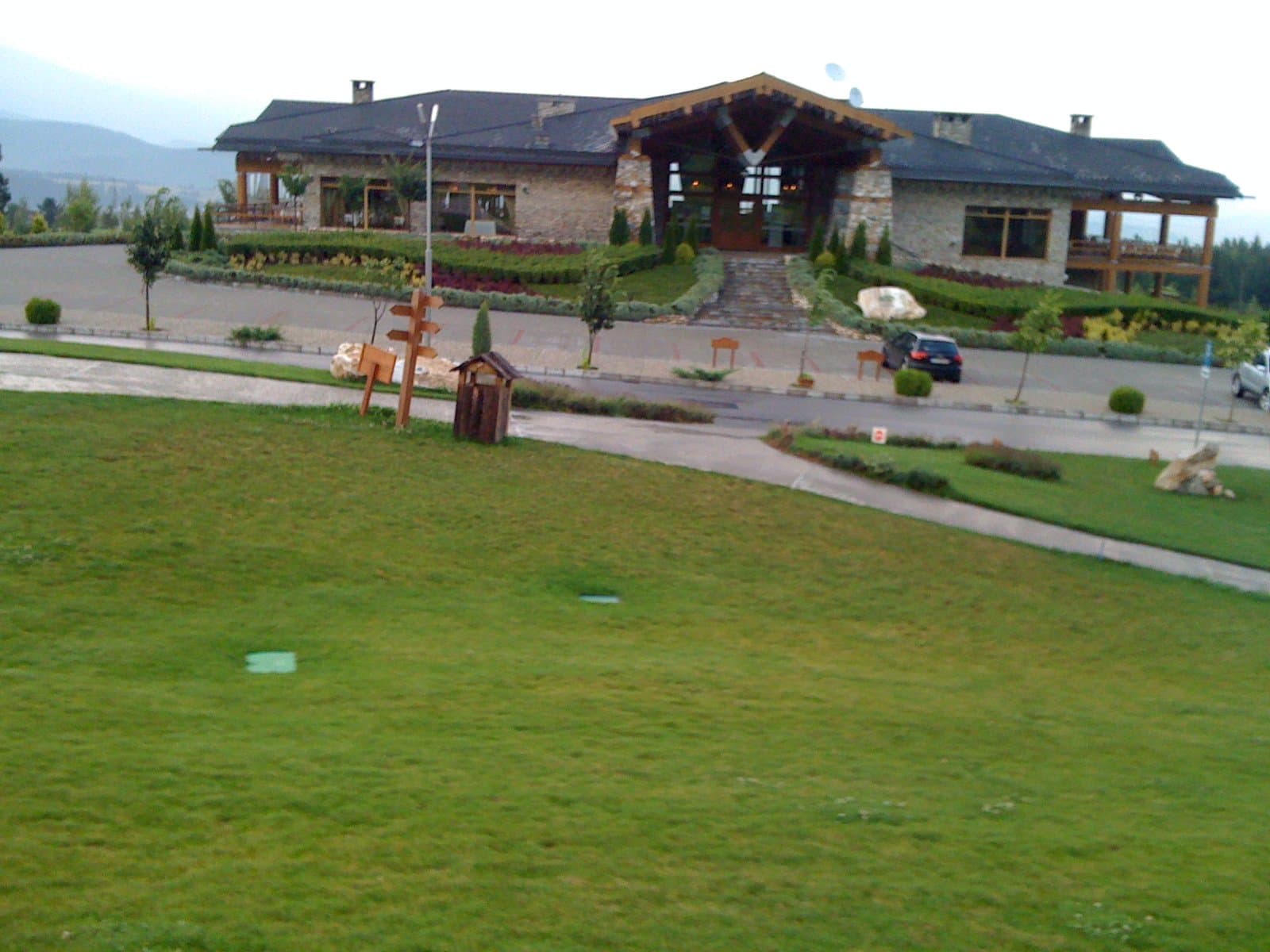 Pirin Golf & Country Club in the Pirin foothills near Razlog, Bulgaria