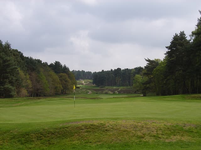 Sunningdale Golf Club heathland course, Berkshire, England